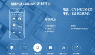 湖南小矮人網絡科技 玩轉App開發與網絡技術開發